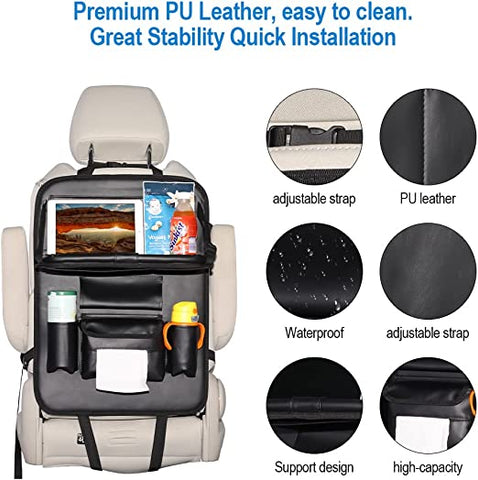 Car Back Seat Organizer with Multi-pockets