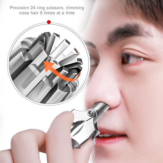 Stainless Steel Nose Hair Trimmer